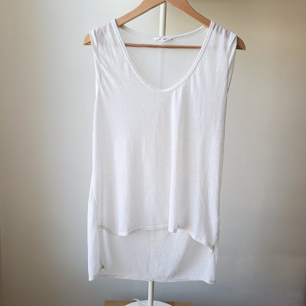 Helmut Lang White Loose Tshirt - sz Small